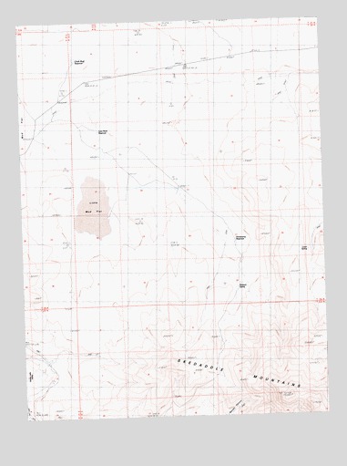 Little Mud Flat, CA USGS Topographic Map