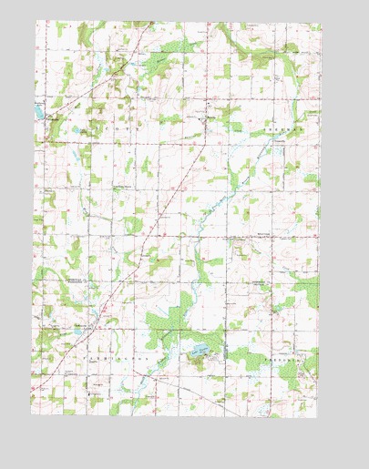 Batavia, WI USGS Topographic Map