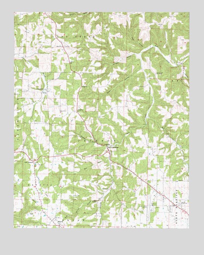 Batavia, AR USGS Topographic Map