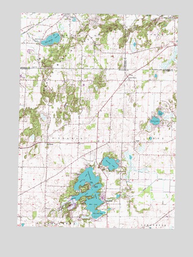 Little Prairie, WI USGS Topographic Map