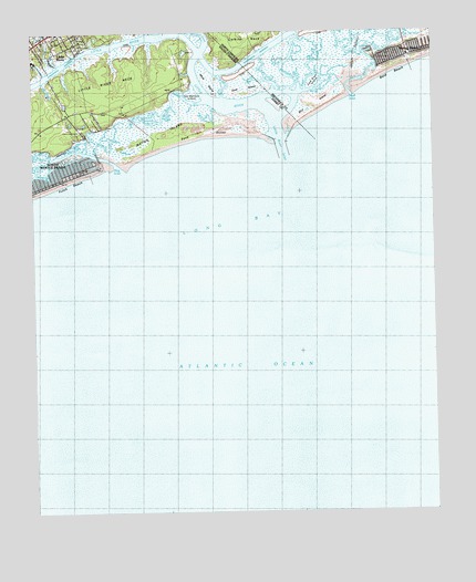 Little River, SC USGS Topographic Map