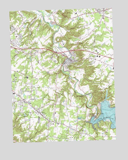 Batavia, OH USGS Topographic Map