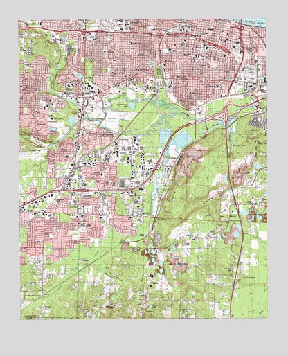 Little Rock, AR USGS Topographic Map