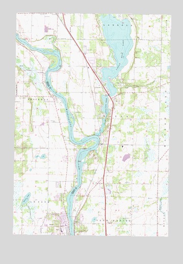 Little Rock Lake, MN USGS Topographic Map