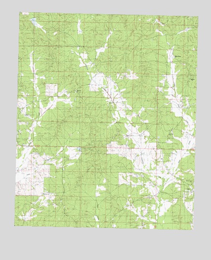 Little Sand Creek, MS USGS Topographic Map