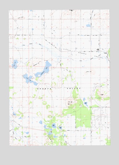 Little Shasta, CA USGS Topographic Map