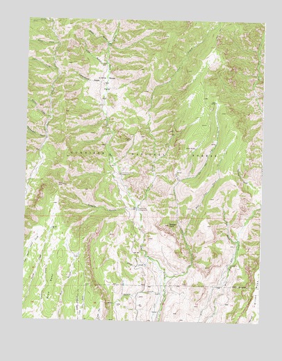Little Soap Park, CO USGS Topographic Map