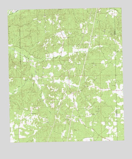 Little Springs, MS USGS Topographic Map