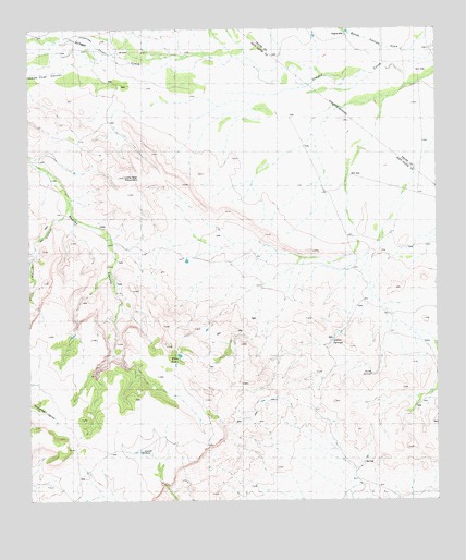 Little Star Mountain, TX USGS Topographic Map