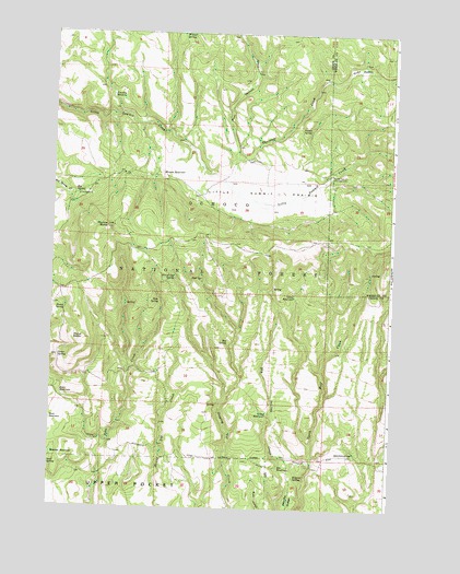 Little Summit Prairie, OR USGS Topographic Map