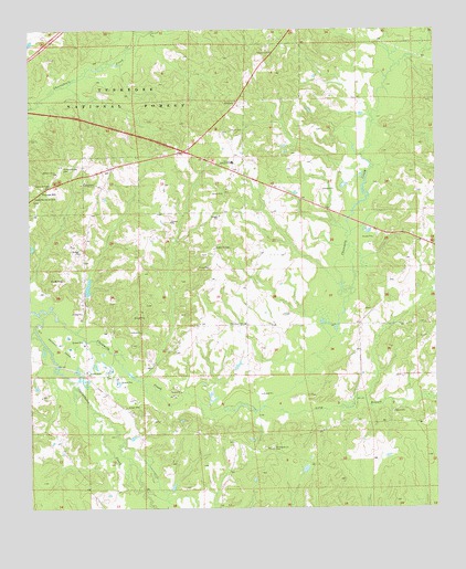 Little Texas, AL USGS Topographic Map