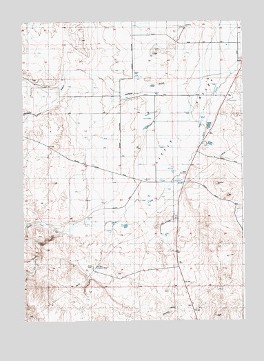 Little Valley, ID USGS Topographic Map