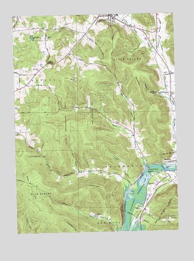 Little Valley, NY USGS Topographic Map