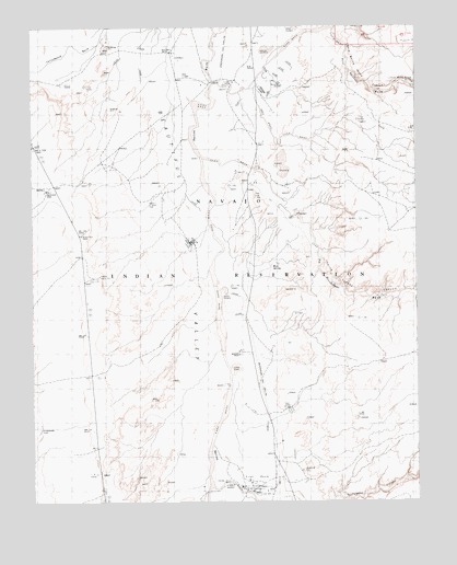 Little White House Ruins, AZ USGS Topographic Map