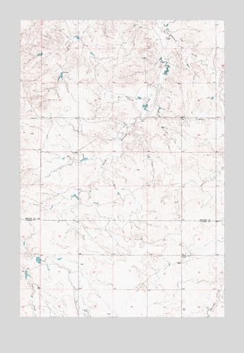 Little Whitney Creek, MT USGS Topographic Map