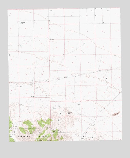Little Wood Canyon, AZ USGS Topographic Map