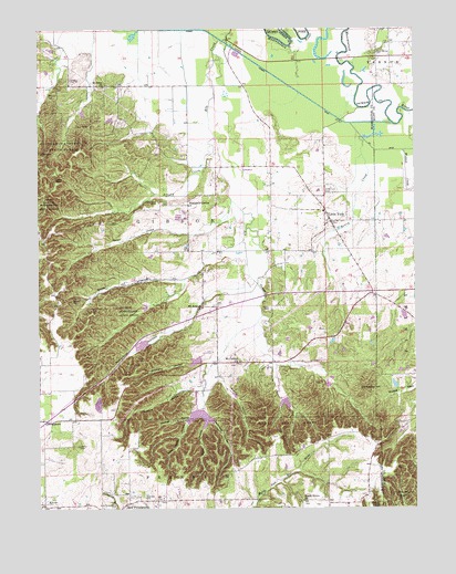 Little York, IN USGS Topographic Map
