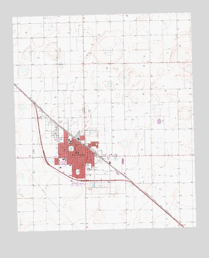 Littlefield, TX USGS Topographic Map