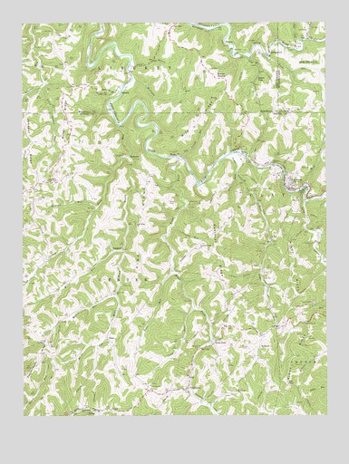 Littleton, WV USGS Topographic Map