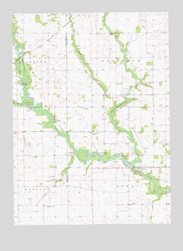 Littleton, IA USGS Topographic Map