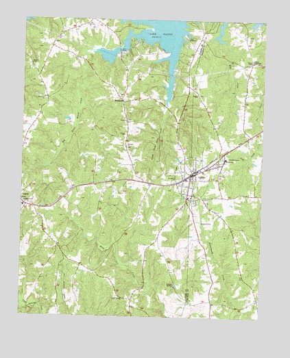 Littleton, NC USGS Topographic Map