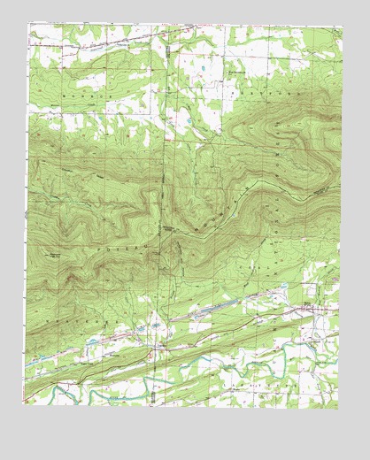 Bates, AR USGS Topographic Map