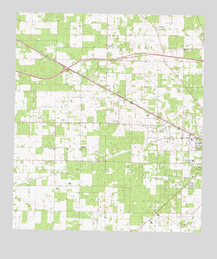 Live Oak West, FL USGS Topographic Map
