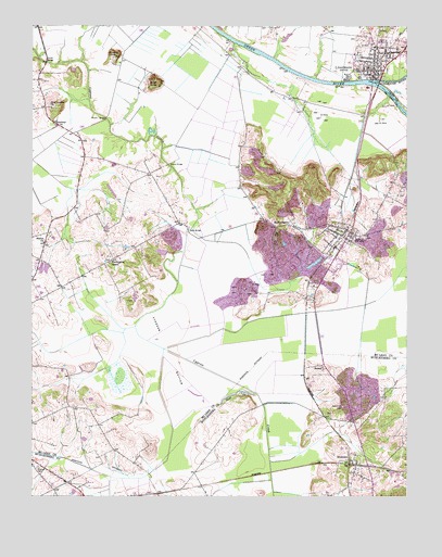 Livermore, KY USGS Topographic Map