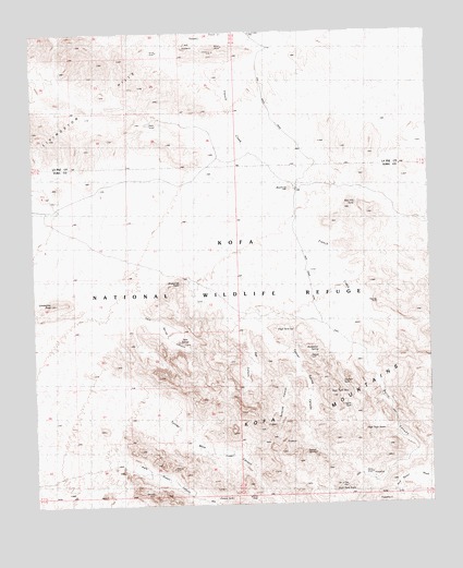 Livingston Hills, AZ USGS Topographic Map