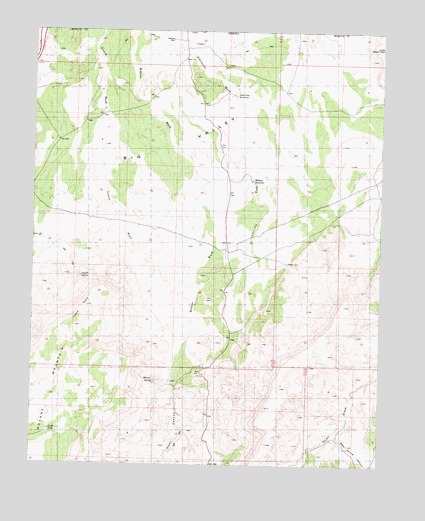 Lizard Point, AZ USGS Topographic Map
