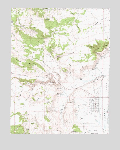 Loa, UT USGS Topographic Map