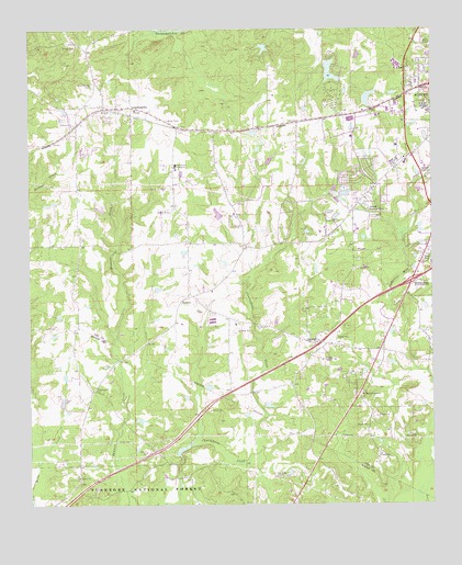 Loachapoka, AL USGS Topographic Map