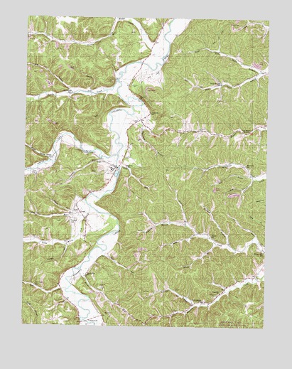 Load, KY USGS Topographic Map