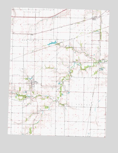 Loami, IL USGS Topographic Map