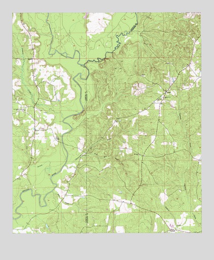 Loango, AL USGS Topographic Map