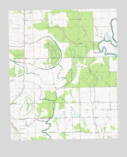 Lobdell, MS USGS Topographic Map