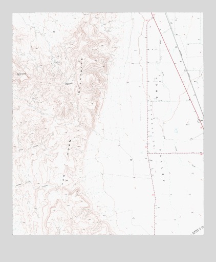 Lobo, TX USGS Topographic Map