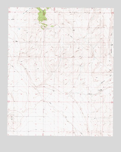 Lobo Hill SE, NM USGS Topographic Map