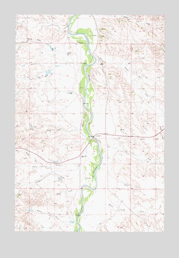 Locate, MT USGS Topographic Map