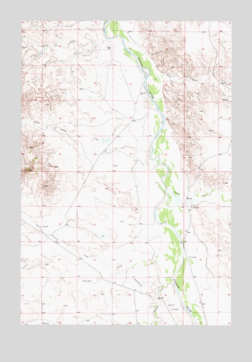 Locate SE, MT USGS Topographic Map
