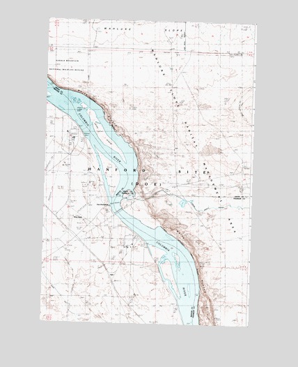 Locke Island, WA USGS Topographic Map