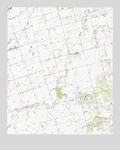 Lockett, TX USGS Topographic Map