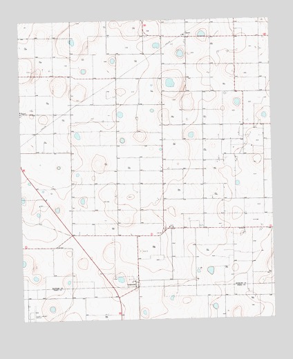 Lockettville, TX USGS Topographic Map