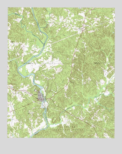 Lockhart, SC USGS Topographic Map