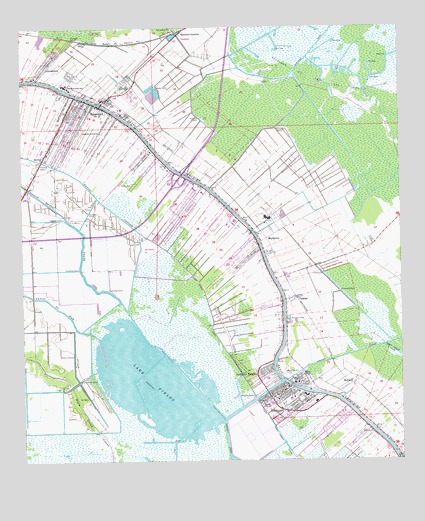 Lockport, LA USGS Topographic Map