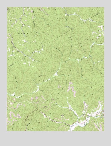 Lockwood, WV USGS Topographic Map