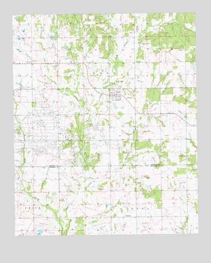 Loco, OK USGS Topographic Map