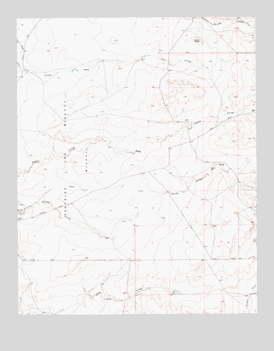Loco Arroyo, NM USGS Topographic Map