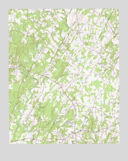 Locust, NC USGS Topographic Map