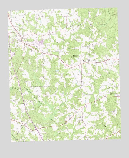 Locust Grove, GA USGS Topographic Map